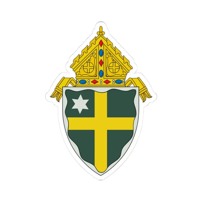 Roman Catholic Diocese of Grand Island - STICKER Vinyl Kiss-Cut Decal 3 Inch White - The Sticker Space