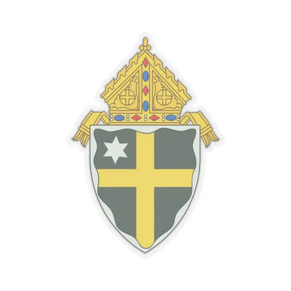 Roman Catholic Diocese of Grand Island - STICKER Vinyl Kiss-Cut Decal 4 Inch Transparent - The Sticker Space