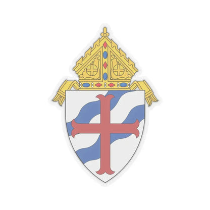 Roman Catholic Diocese of Grand Rapids - STICKER Vinyl Kiss-Cut Decal 4 Inch Transparent - The Sticker Space