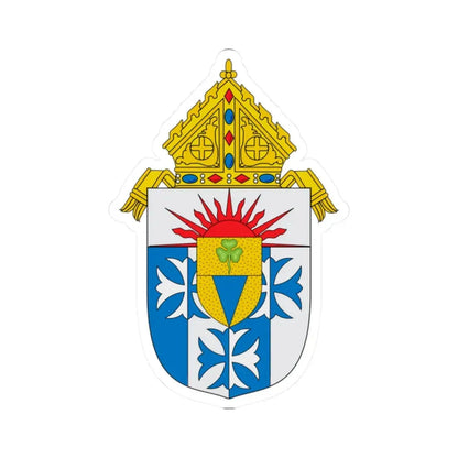 Roman Catholic Diocese of Great Falls Billings - STICKER Vinyl Kiss-Cut Decal 2 Inch White - The Sticker Space