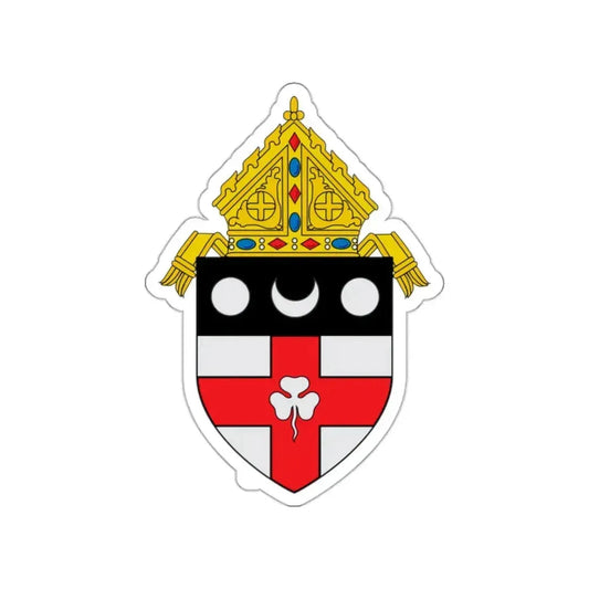 Roman Catholic Diocese of Harrisburg - STICKER Vinyl Die-Cut Decal White Die-Cut 2 Inch - The Sticker Space