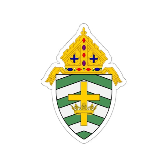 Roman Catholic Diocese of Helena - STICKER Vinyl Die-Cut Decal White Die-Cut 2 Inch - The Sticker Space