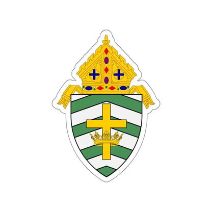 Roman Catholic Diocese of Helena - STICKER Vinyl Die-Cut Decal White Die-Cut 4 Inch - The Sticker Space