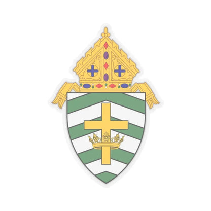 Roman Catholic Diocese of Helena - STICKER Vinyl Kiss-Cut Decal 2 Inch Transparent - The Sticker Space