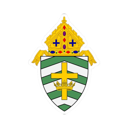 Roman Catholic Diocese of Helena - STICKER Vinyl Kiss-Cut Decal 2 Inch White - The Sticker Space