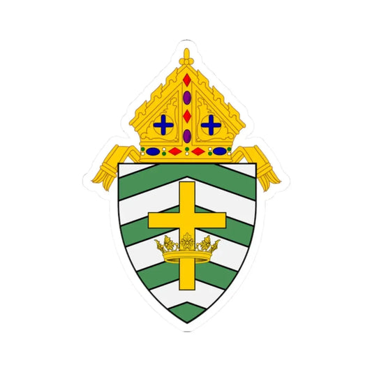 Roman Catholic Diocese of Helena - STICKER Vinyl Kiss-Cut Decal 2 Inch White - The Sticker Space
