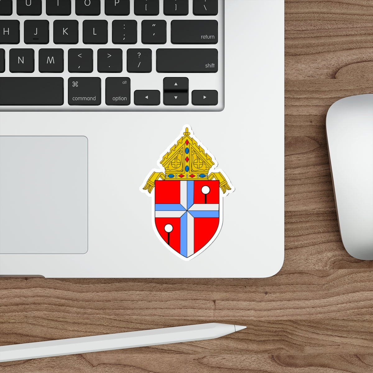 Roman Catholic Diocese of Honolulu - STICKER Vinyl Die-Cut Decal-The Sticker Space