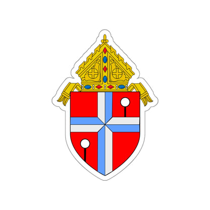 Roman Catholic Diocese of Honolulu - STICKER Vinyl Die-Cut Decal-White-The Sticker Space