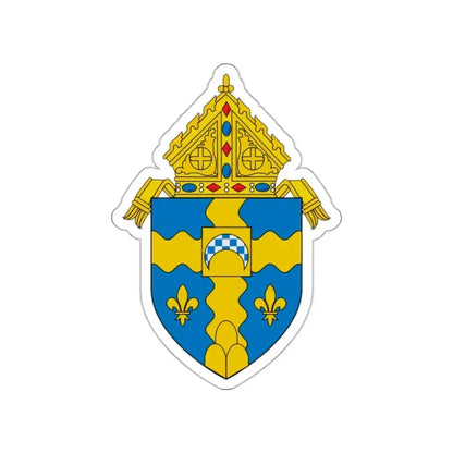 Roman Catholic Diocese of Joliet - STICKER Vinyl Die-Cut Decal White Die-Cut 2 Inch - The Sticker Space