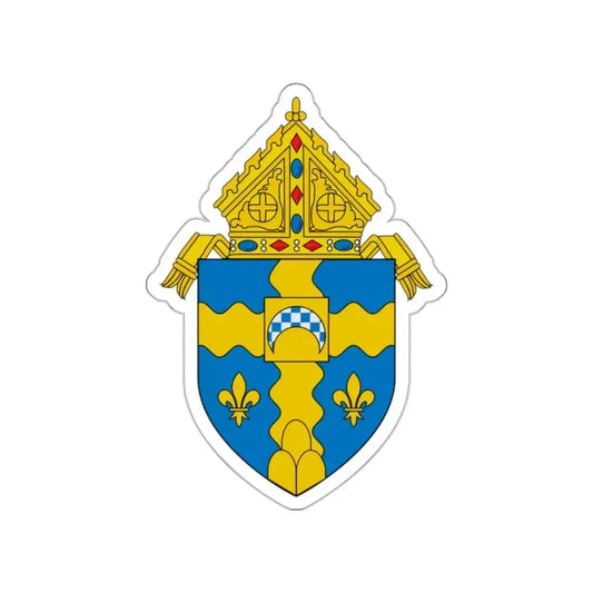Roman Catholic Diocese of Joliet - STICKER Vinyl Die-Cut Decal White Die-Cut 2 Inch - The Sticker Space