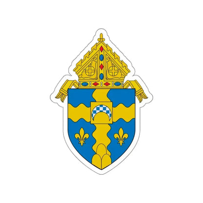 Roman Catholic Diocese of Joliet - STICKER Vinyl Die-Cut Decal White Die-Cut 3 Inch - The Sticker Space