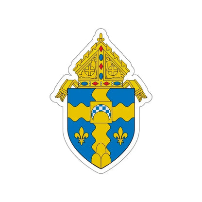 Roman Catholic Diocese of Joliet - STICKER Vinyl Die-Cut Decal White Die-Cut 5 Inch - The Sticker Space