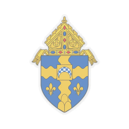 Roman Catholic Diocese of Joliet - STICKER Vinyl Kiss-Cut Decal 2 Inch Transparent - The Sticker Space