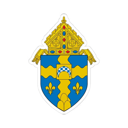 Roman Catholic Diocese of Joliet - STICKER Vinyl Kiss-Cut Decal 4 Inch White - The Sticker Space