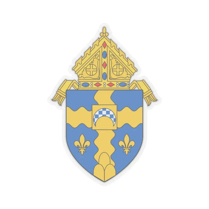 Roman Catholic Diocese of Joliet - STICKER Vinyl Kiss-Cut Decal 6 Inch Transparent - The Sticker Space