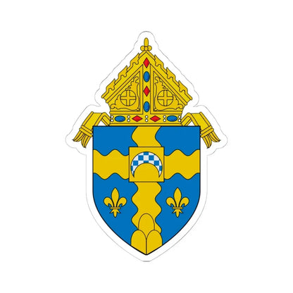 Roman Catholic Diocese of Joliet - STICKER Vinyl Kiss-Cut Decal 6 Inch White - The Sticker Space