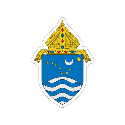 Roman Catholic Diocese of Juneau - STICKER Vinyl Die-Cut Decal White Die-Cut 2 Inch - The Sticker Space