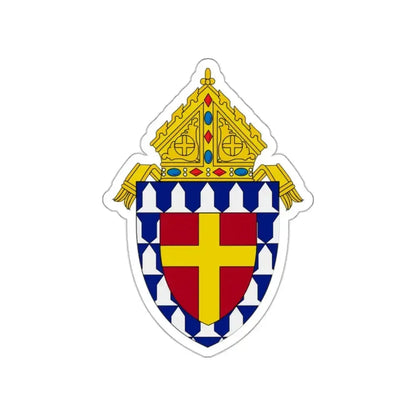 Roman Catholic Diocese of Lafayette in Louisiana - STICKER Vinyl Die-Cut Decal White Die-Cut 2 Inch - The Sticker Space