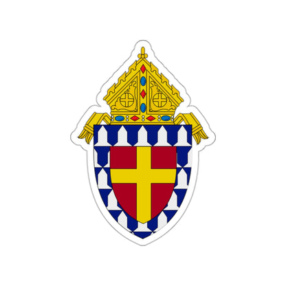 Roman Catholic Diocese of Lafayette in Louisiana - STICKER Vinyl Die-Cut Decal-White-The Sticker Space