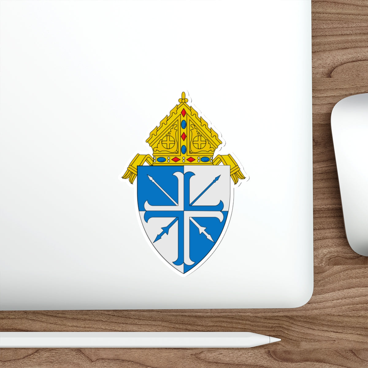 Roman Catholic Diocese of Lansing - STICKER Vinyl Die-Cut Decal-The Sticker Space