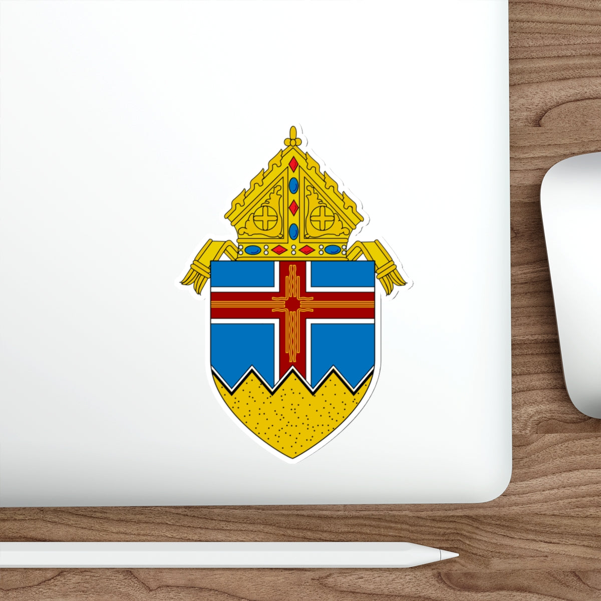 Roman Catholic Diocese of Las Cruces - STICKER Vinyl Die-Cut Decal-The Sticker Space