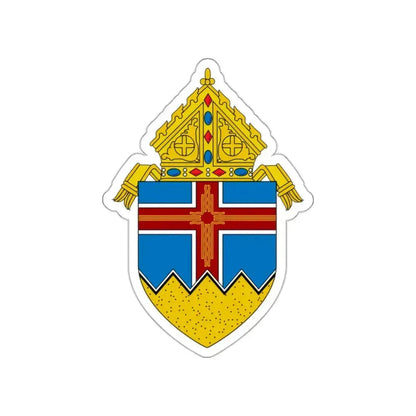 Roman Catholic Diocese of Las Cruces - STICKER Vinyl Die-Cut Decal White Die-Cut 2 Inch - The Sticker Space