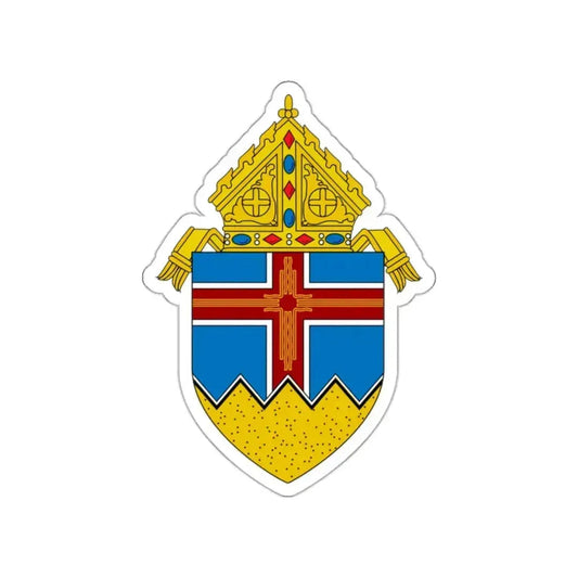 Roman Catholic Diocese of Las Cruces - STICKER Vinyl Die-Cut Decal White Die-Cut 2 Inch - The Sticker Space