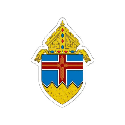 Roman Catholic Diocese of Las Cruces - STICKER Vinyl Die-Cut Decal White Die-Cut 5 Inch - The Sticker Space
