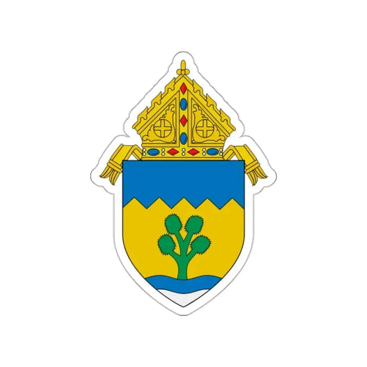 Roman Catholic Diocese of Las Vegas - STICKER Vinyl Die-Cut Decal White Die-Cut 2 Inch - The Sticker Space