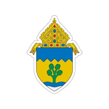 Roman Catholic Diocese of Las Vegas - STICKER Vinyl Die-Cut Decal White Die-Cut 3 Inch - The Sticker Space