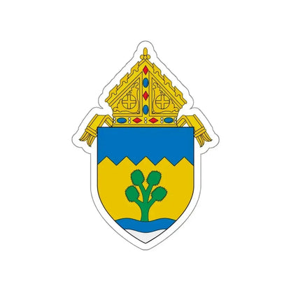 Roman Catholic Diocese of Las Vegas - STICKER Vinyl Die-Cut Decal White Die-Cut 5 Inch - The Sticker Space