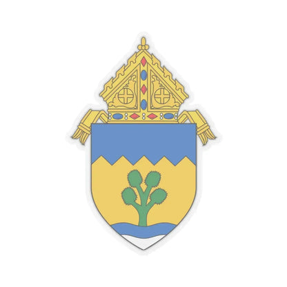 Roman Catholic Diocese of Las Vegas - STICKER Vinyl Kiss-Cut Decal 2 Inch Transparent - The Sticker Space