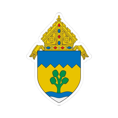 Roman Catholic Diocese of Las Vegas - STICKER Vinyl Kiss-Cut Decal 3 Inch White - The Sticker Space