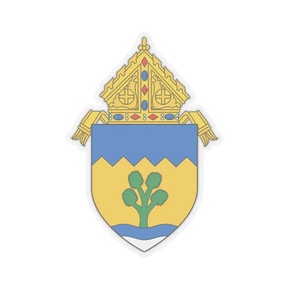 Roman Catholic Diocese of Las Vegas - STICKER Vinyl Kiss-Cut Decal 6 Inch Transparent - The Sticker Space