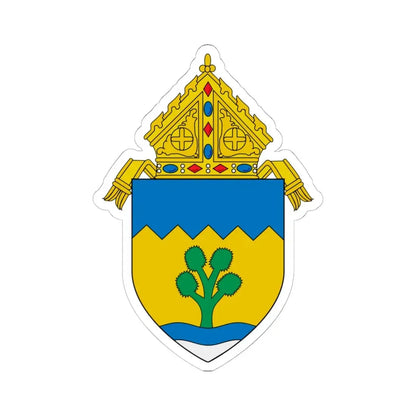 Roman Catholic Diocese of Las Vegas - STICKER Vinyl Kiss-Cut Decal 6 Inch White - The Sticker Space