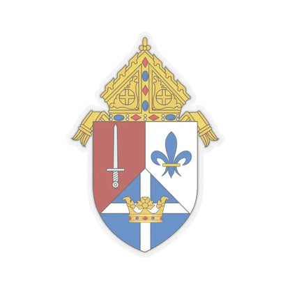 Roman Catholic Diocese of Lexington - STICKER Vinyl Kiss-Cut Decal 6 Inch Transparent - The Sticker Space