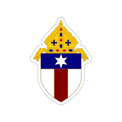 Roman Catholic Diocese of Lincoln - STICKER Vinyl Die-Cut Decal White Die-Cut 2 Inch - The Sticker Space