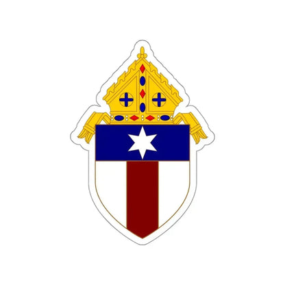 Roman Catholic Diocese of Lincoln - STICKER Vinyl Die-Cut Decal White Die-Cut 3 Inch - The Sticker Space