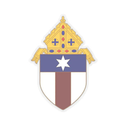 Roman Catholic Diocese of Lincoln - STICKER Vinyl Kiss-Cut Decal 2 Inch Transparent - The Sticker Space