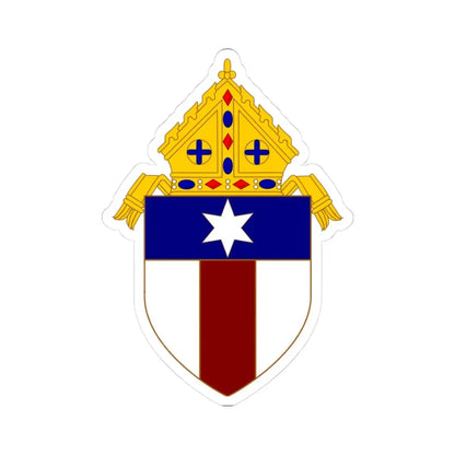 Roman Catholic Diocese of Lincoln - STICKER Vinyl Kiss-Cut Decal 3 Inch White - The Sticker Space