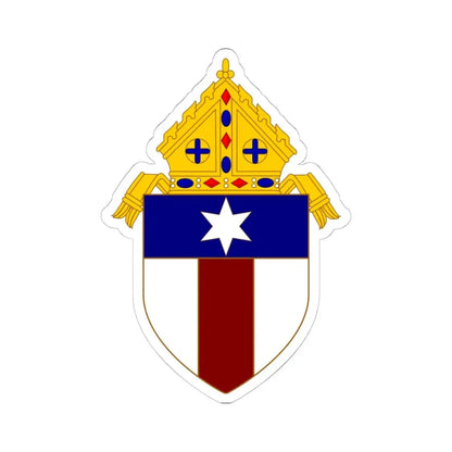 Roman Catholic Diocese of Lincoln - STICKER Vinyl Kiss-Cut Decal 6 Inch White - The Sticker Space