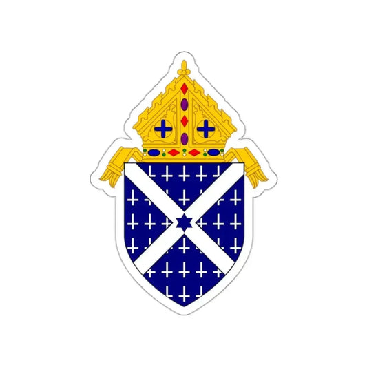 Roman Catholic Diocese of Little Rock - STICKER Vinyl Die-Cut Decal White Die-Cut 2 Inch - The Sticker Space