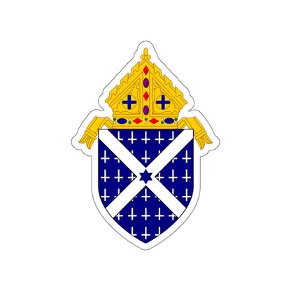 Roman Catholic Diocese of Little Rock - STICKER Vinyl Die-Cut Decal-White-The Sticker Space