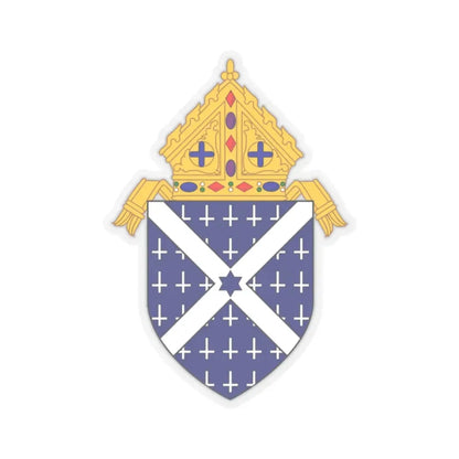 Roman Catholic Diocese of Little Rock - STICKER Vinyl Kiss-Cut Decal 2 Inch Transparent - The Sticker Space