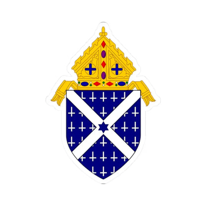 Roman Catholic Diocese of Little Rock - STICKER Vinyl Kiss-Cut Decal 2 Inch White - The Sticker Space