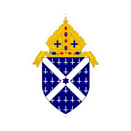 Roman Catholic Diocese of Little Rock - STICKER Vinyl Kiss-Cut Decal 2 Inch White - The Sticker Space