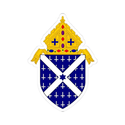 Roman Catholic Diocese of Little Rock - STICKER Vinyl Kiss-Cut Decal 3 Inch White - The Sticker Space