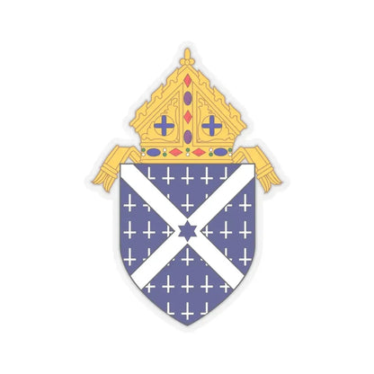 Roman Catholic Diocese of Little Rock - STICKER Vinyl Kiss-Cut Decal 4 Inch Transparent - The Sticker Space