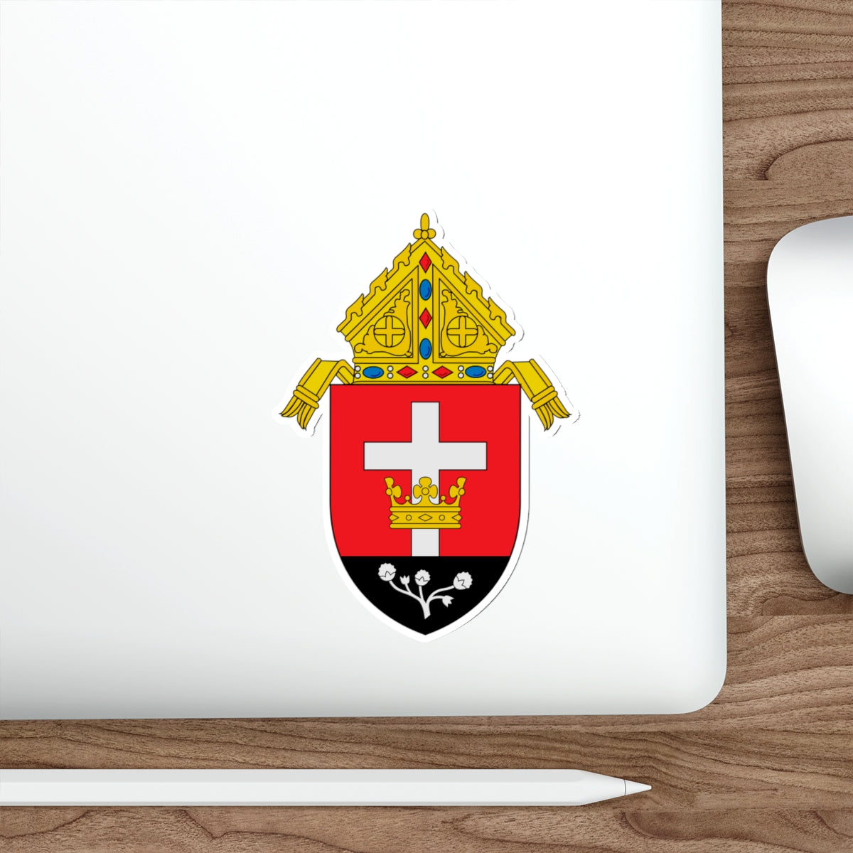 Roman Catholic Diocese of Lubbock - STICKER Vinyl Die-Cut Decal-The Sticker Space