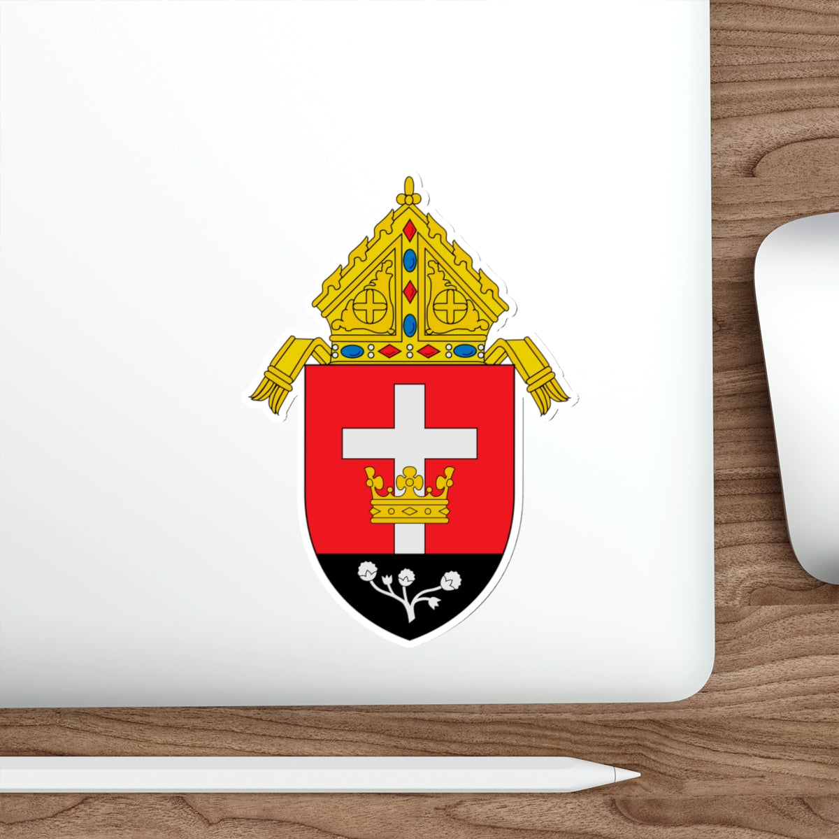 Roman Catholic Diocese of Lubbock - STICKER Vinyl Die-Cut Decal-The Sticker Space